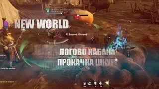 💢NEW WORLD!  Где и как пофармить кожу?! Много Кабанов!