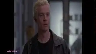 Fun Buffyverse Moments - Ghost Spike runs from bomb