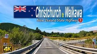 5 Hour FULL-length POV drive from Christchurch to Waikawa on New Zealand State Highway 1