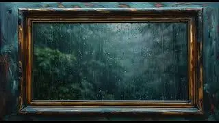 Frame Art Rain Wallpaper Background Screensaver with Rain Sounds Screensaver Screensaver for Sleep