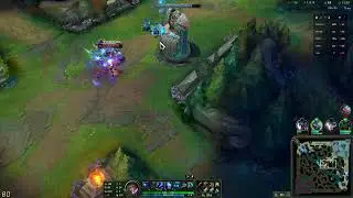 O cara morreu só com a ult da Ashe