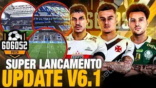 GOGOSZ PATCH 2024 - V6.1 UP /PES 2021 PC: TEMPORADA 2024 COM KITS E ELENCOS ATUALIZADOS! MOD 4K HDR