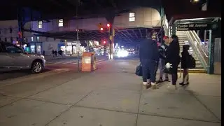This Is How Bronx Looks At 8pm In New York City! ( Parkchester)