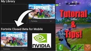 How to Play Fortnite Mobile GeForce Now on IOS Tutorial + Tips!