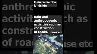 Main Causes of Landslide