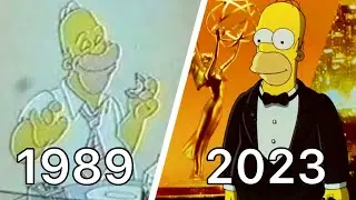 The Simpsons - 34 years in 30 Seconds / EVOLUTION