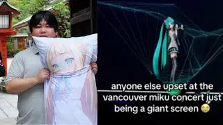 THIS ANIME CONCERT DISASTER MADE WEEBS CRY | Hatsune Miku concert made weebs pee on the floor...