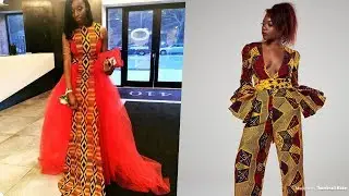 AFRICAN PROM DRESS /AFRICAN LOOK HAUL