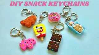 How to Make 6 Nostalgic Food Keychains out of Polymer Clay!