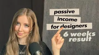 Passive Income for Graphic Designers: 6 weeks results from Etsy and Creative Market