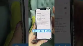 Secret iOS 16 trick 🫣 #ios16 #iphonetricks #ios16update