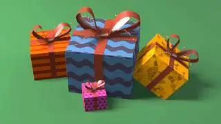[GREEN SCREEN] Gift Box