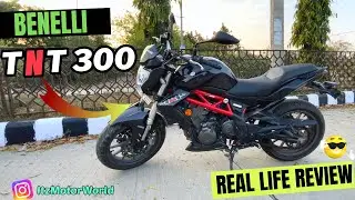 Things I Love About Benelli TnT 300 ||😱Mileage, Service cost, Performance , Exhaust Sound😍 & More.