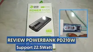 POWERBANK DAP PD210W Support 22.5Watt