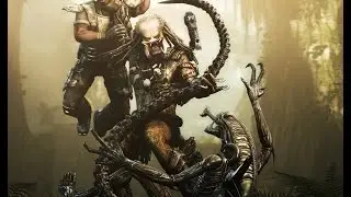 Он зелёный и... сексуальный! - Aliens vs. Predator 2010 - Хищник #1
