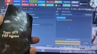 Oppo A74 FRP bypass with unlock Tool. Remove Google Account