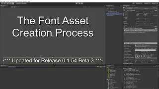 TextMesh Pro - Font Asset Creation
