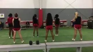 "for the red, tonight, get down and fight x3" back View