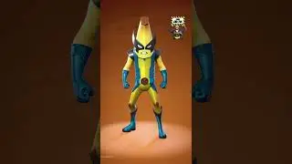 *NEW* PEELVERINE set gameplay (Fortnite X Marvel Battlepass)