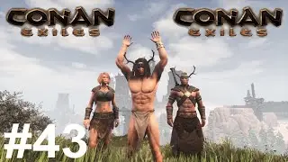 Conan Exiles Solo Прохождение - Армия Нордхеймцев идёт на штурм #43