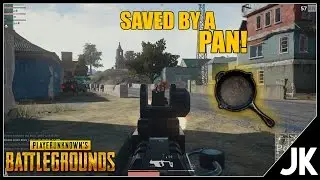 PLAYERUNKNOWNS BATTLEGROUNDS - SAVED BY A PAN?