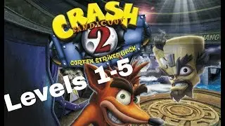 Crash Bandicoot 2 N.Sane Trilogy: Levels 1-5: Crystals or Gems?