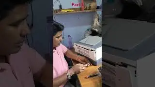 How to replace fusar assembly at PRINTER HP NEVER STOP 1200W #hardwork #officework #PRINTERSUPPORT