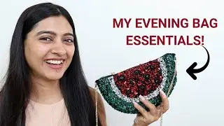 My Evening Beauty Bag Essentials  + MamaEarth Glow Serum Foundation Review