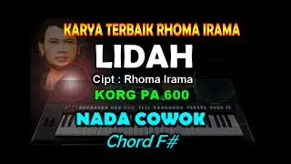 LAGU KARAOKE LIDAH - RHOMA IRAMA Nada Cowok By Saka