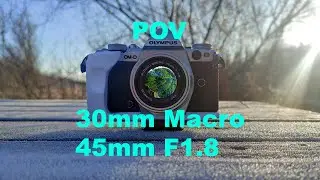 Olympus E-M5ii, 30mm macro, 45mm | Frosty Irish River Photo Walk