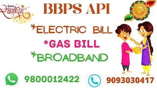 BBPS API . GAS BILL API, LIC API, AEPS API, DMT API