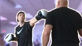 I Try Mayweather Style Boxing Mitt Work - Here's What Happened