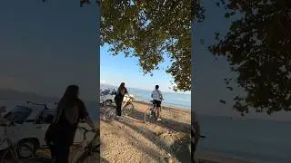 На велике в Абхазии