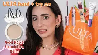 ULTA Haul & Try On: KVD Good Apple Foundation Review!
