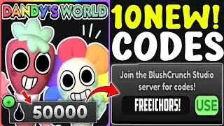 ⚠️SEPTEMBER!⚡UPDATE⚠️NEW DANDY'S WORLD ROBLOX CODES 2024 - DANDYS WORLD CODES 2024