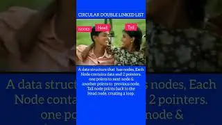 What is Circular Double Linked List? 