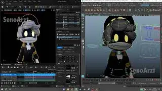Murder Drones Mouth rig in Maya and Unreal Engine 5