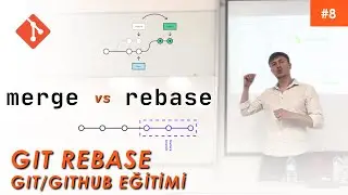 Git Rebase | MERGE vs REBASE | Git/GitHub Dersleri #8