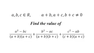 YOU must KNOW This IDENTITY!!! | Maths Olympiad Problem and Solution