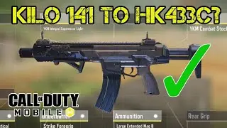 Turning Kilo 141 into HK433 AR Gunsmith Build in COD Mobile | Call of Duty Mobile