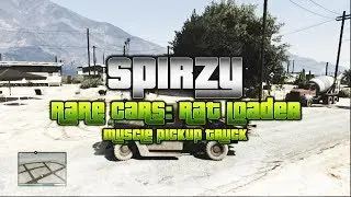 GTA V: Rare Cars: Rat Loader (Old Pickup Truck)