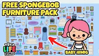 Toca Boca Free SpongeBob SquarePants Furniture Pack