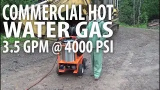 Easy Kleen's Commercial Hot Water Gas Pressure Washer - 3.5 GPM @ 4000 PSI