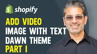 Shopify Dawn Theme Video With Text - Dawn Theme Customization