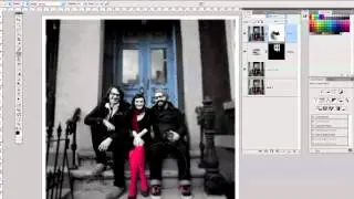 Photoshop CS4 Adding Blur and Vignette