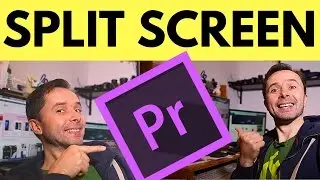 How to create Split Screen Effect Adobe Premiere Pro Tutorial for Beginners