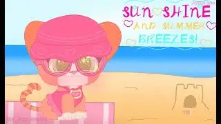 💗🐈DRAWING GINNY FROM SUPER KITTIES WEARING A SWIMMING SUIT FOR 
