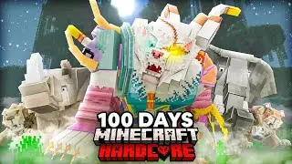 I Survived 100 Days in Madagascar in Minecraft.. Here's What Happened..