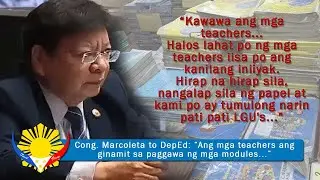 Marcoleta to DepEd: Kawawa ang mga teachers