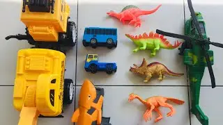 BERMAIN DENGAN MAINAN MOBIL,EXAVATOR ,PESAWAT,TAYO